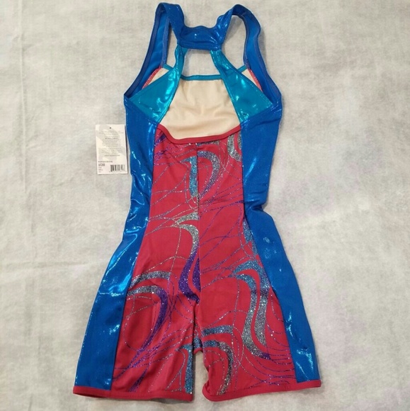 New Racer Back Biketard (Leotard) - Picture 2 of 2